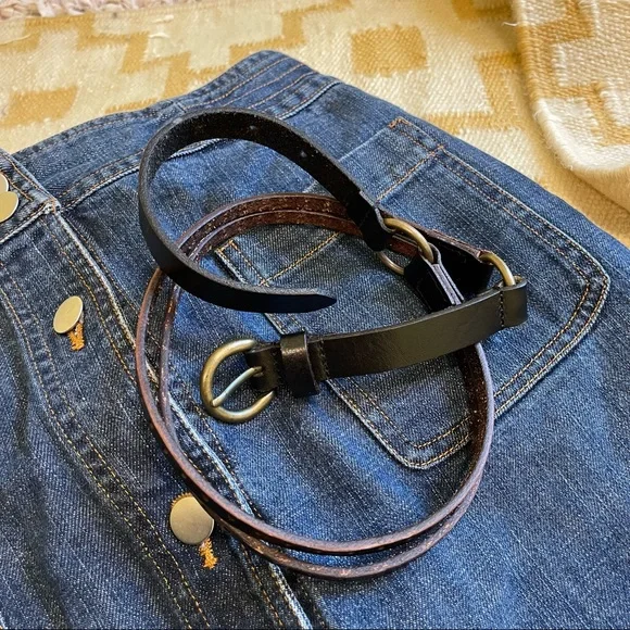 APC MADRAS button front denim A-line skirt S - Picture 5 of 5